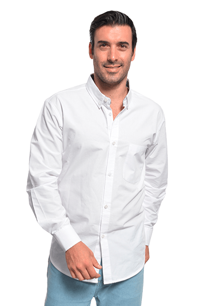 camisa amalfi blanco caballero