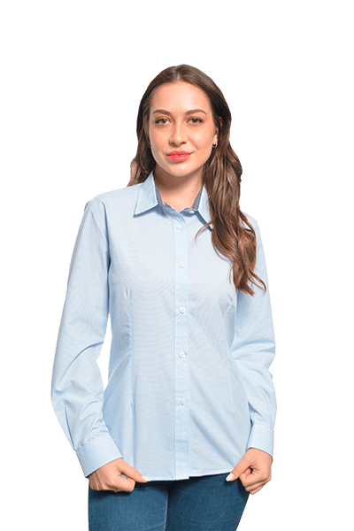 camisa amalfi cielo dama